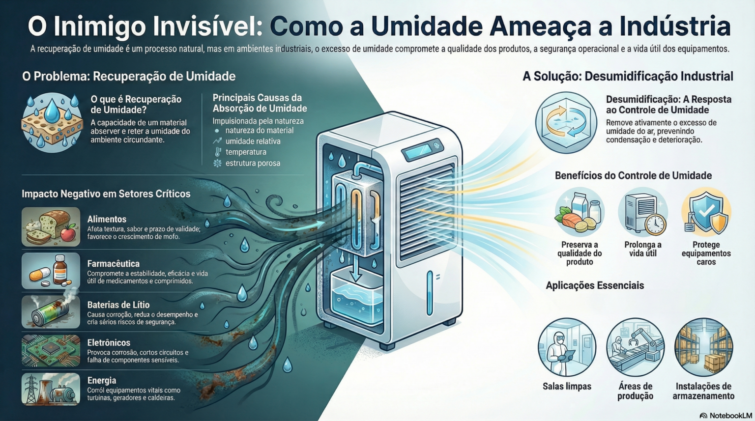 Prevenção de Recuperação da Umidade​