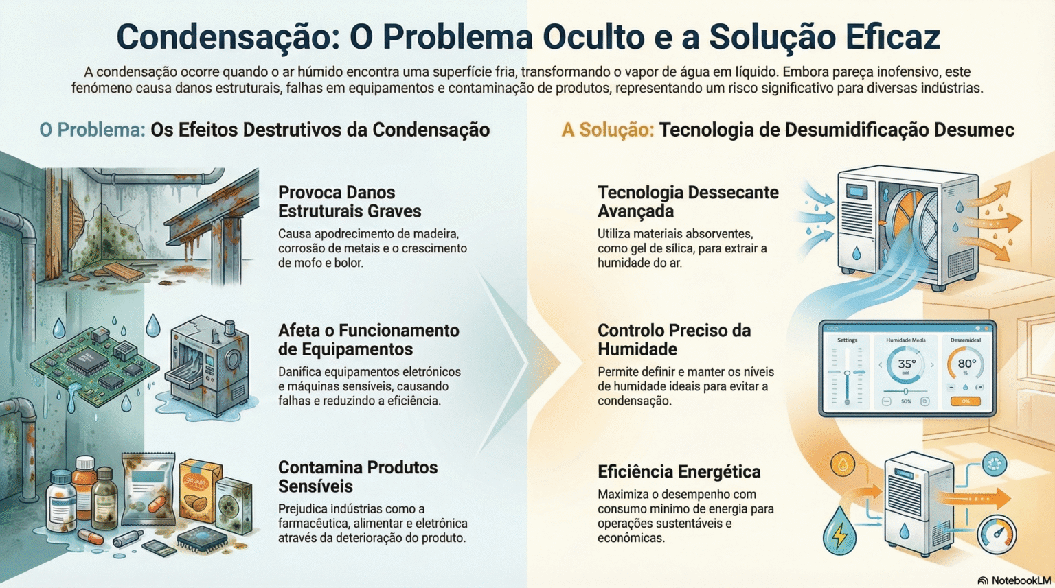 Como prevenir a condensação?