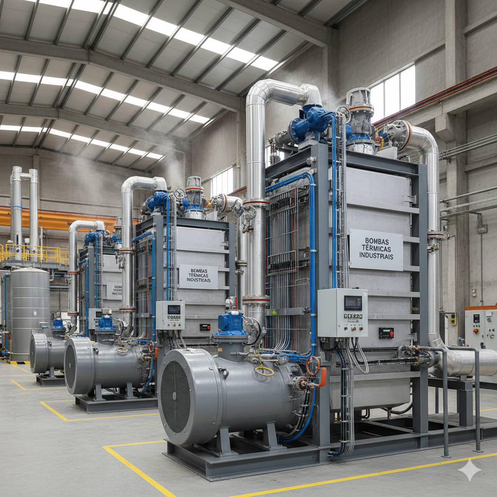Bombas térmicas industriais
