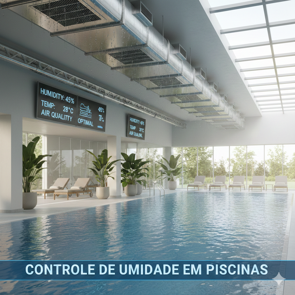 Controle de umidade em Piscinas
