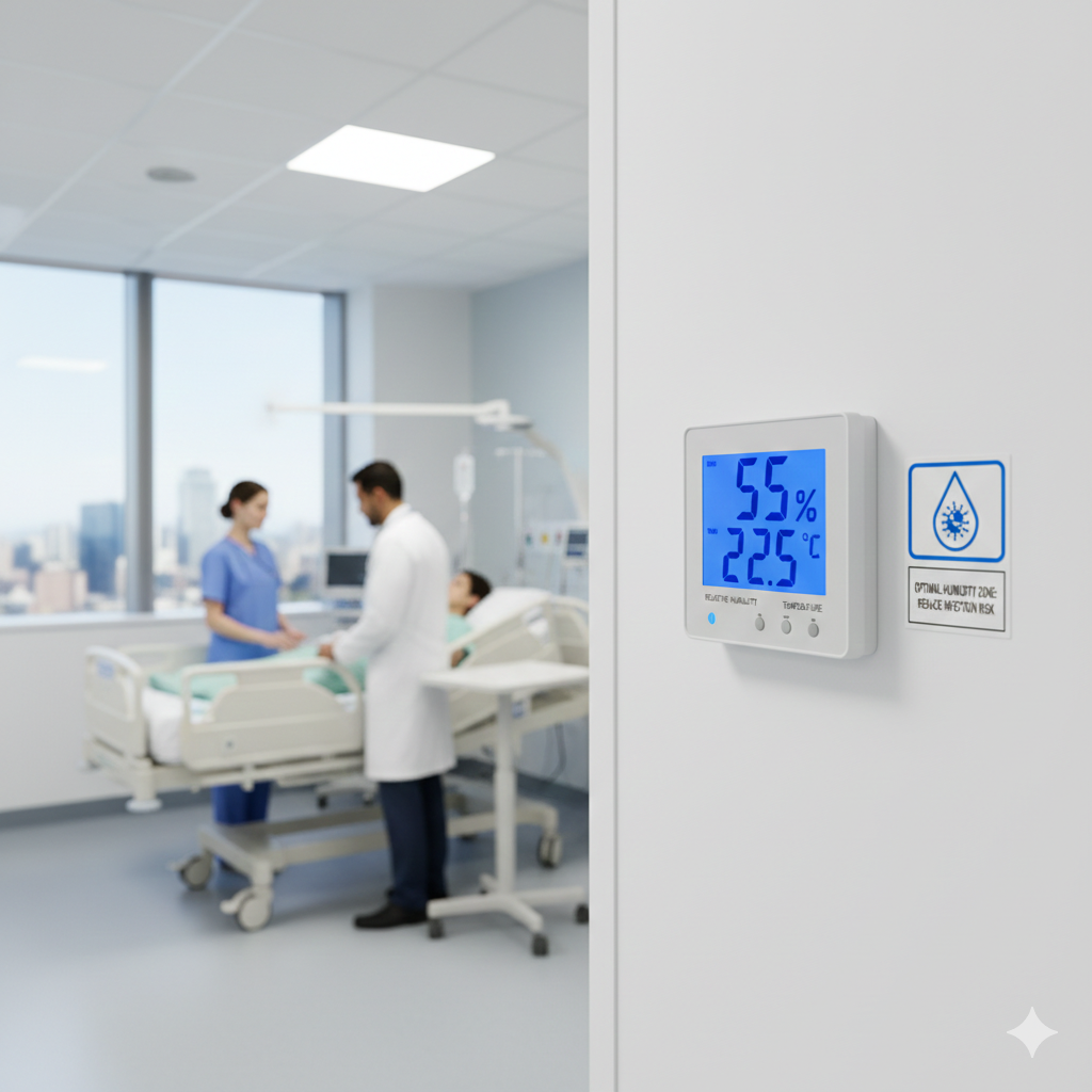 Controle de umidade em hospitais