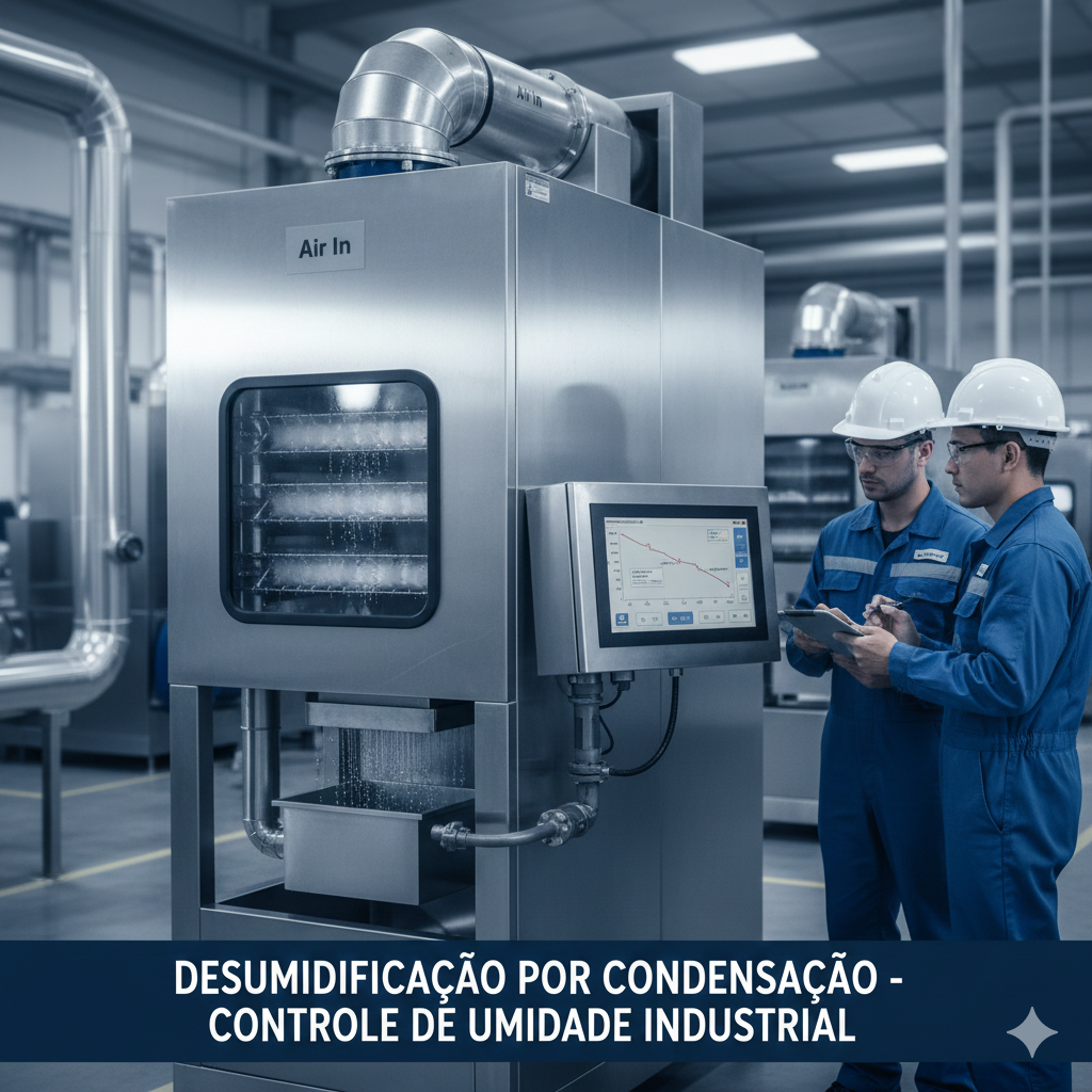 Desumidificação por condensação