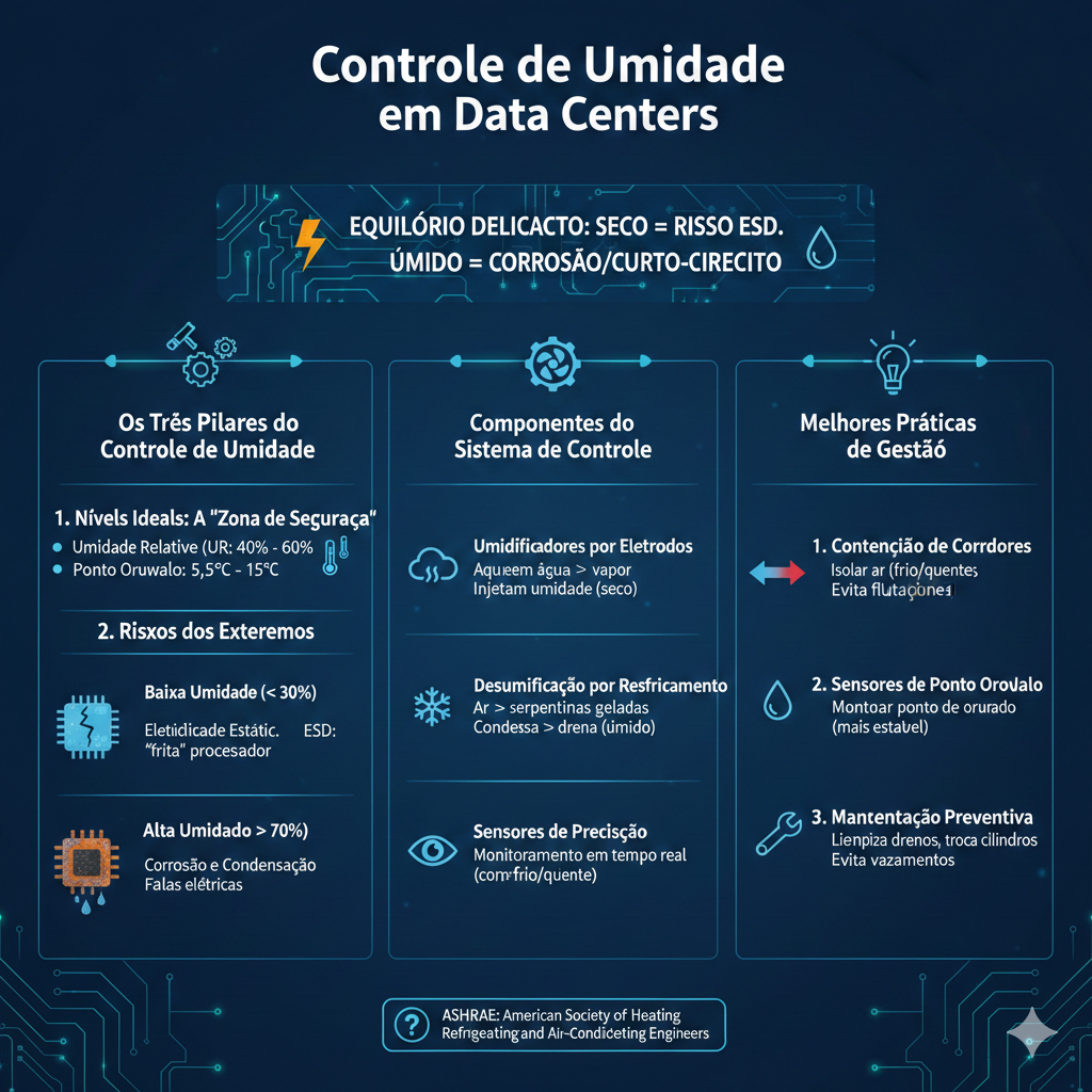 Desumidificador para data center