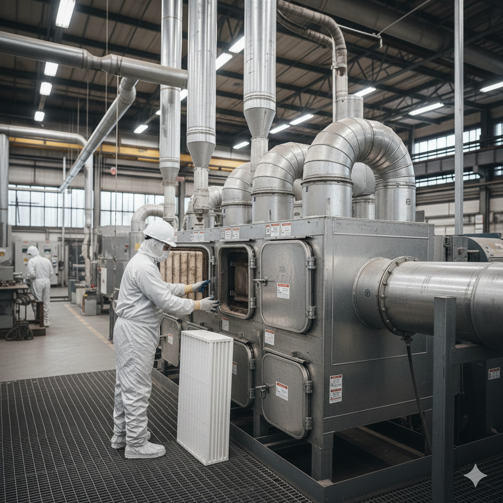 Filtro HEPA industrial