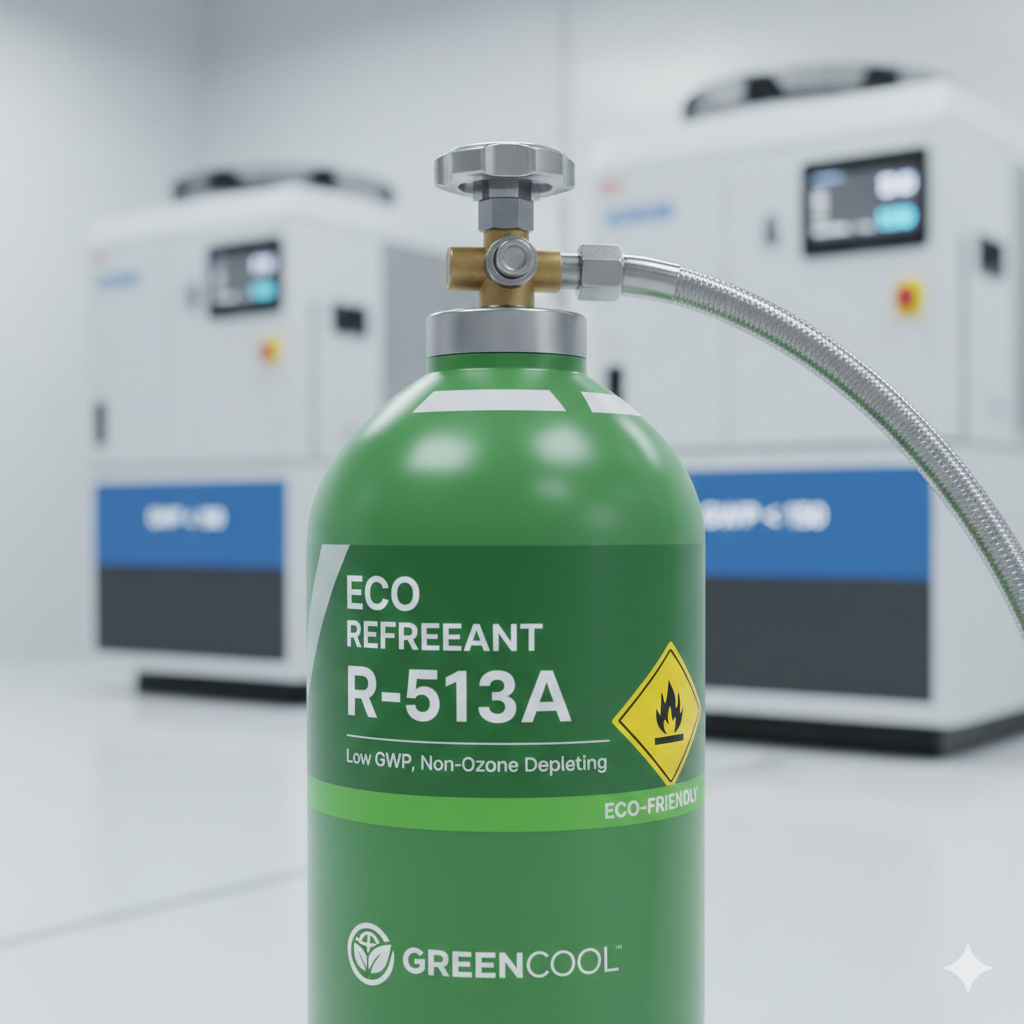 Gás refrigerante ecológico