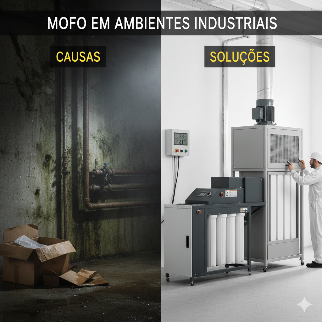 Mofo em ambientes industriais causas e soluções