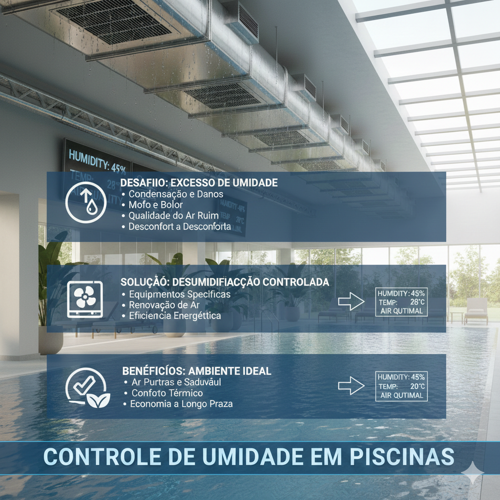 desumidificador para piscinas cobertas