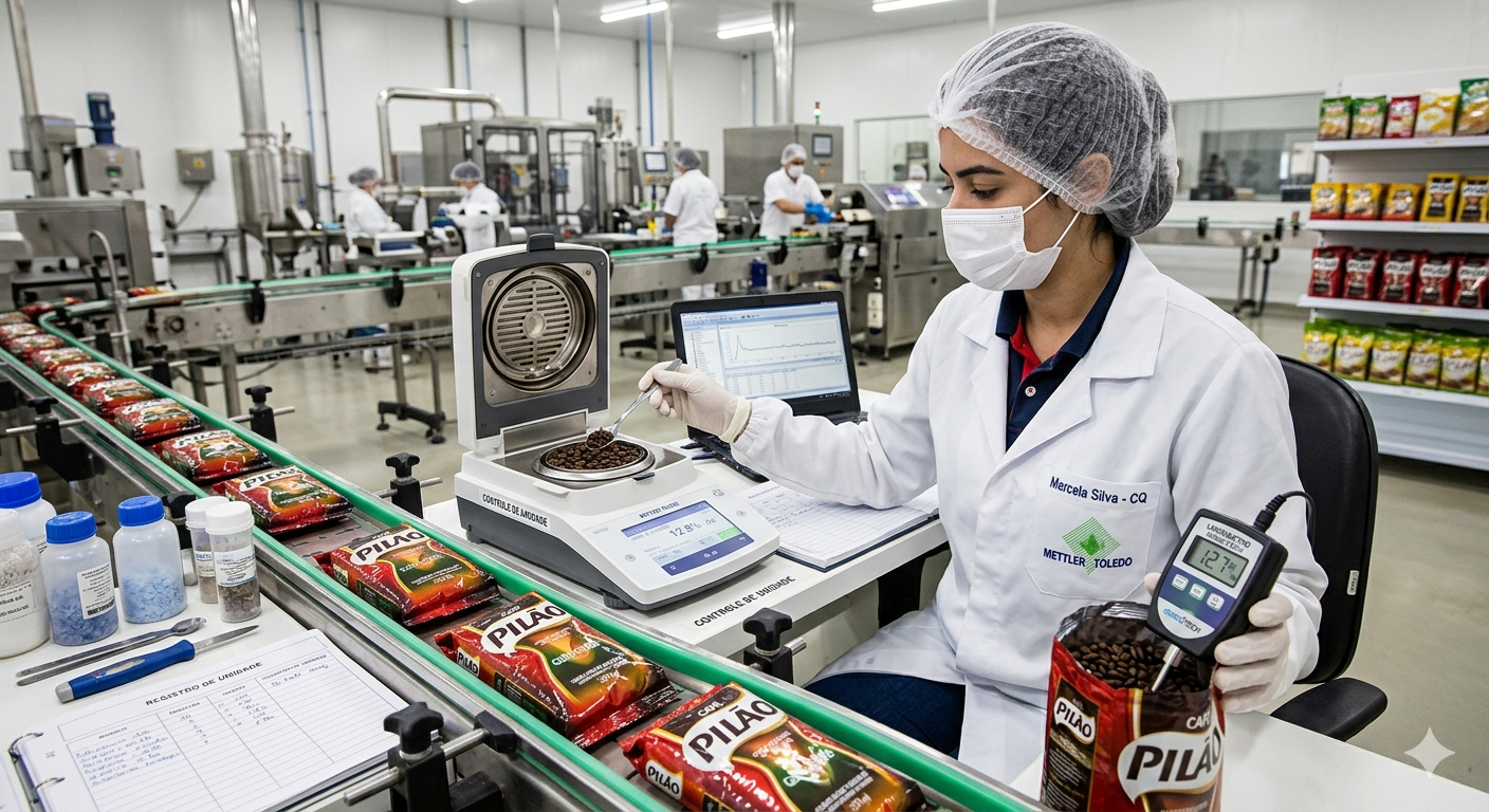 Controle de umidade em alimentos