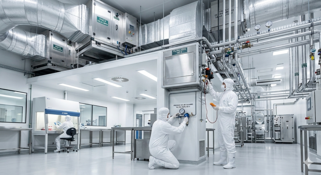 HVAC para sala limpa