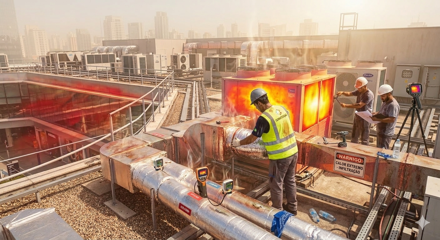 Infiltração de calor O que é Infiltração de calor?