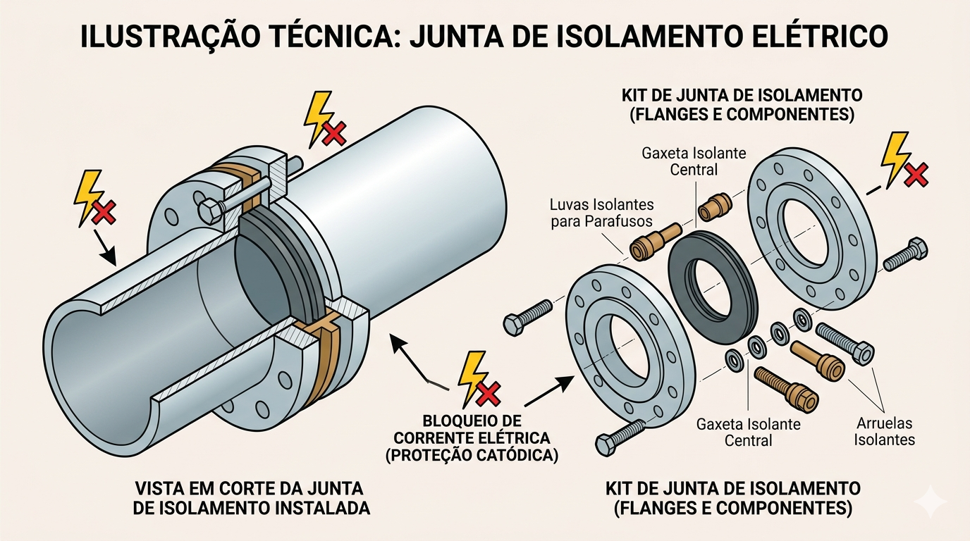 Junta de isolamento O que é Junta de isolamento?