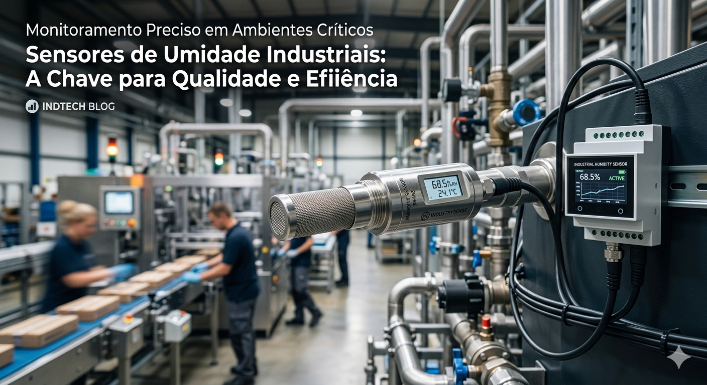 Sensor de umidade industrial
