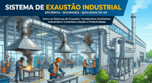 Sistema de exaustão industrial