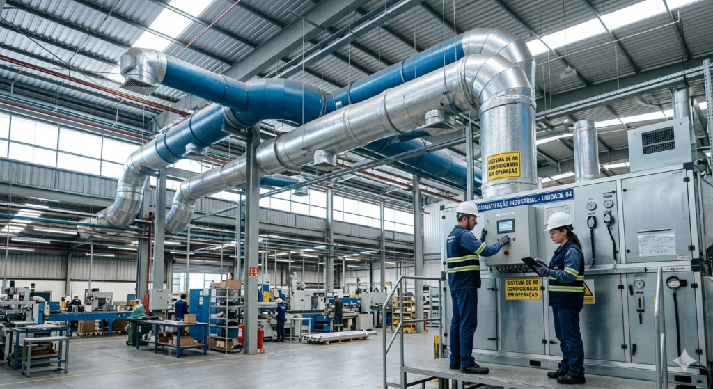Climatização industrial