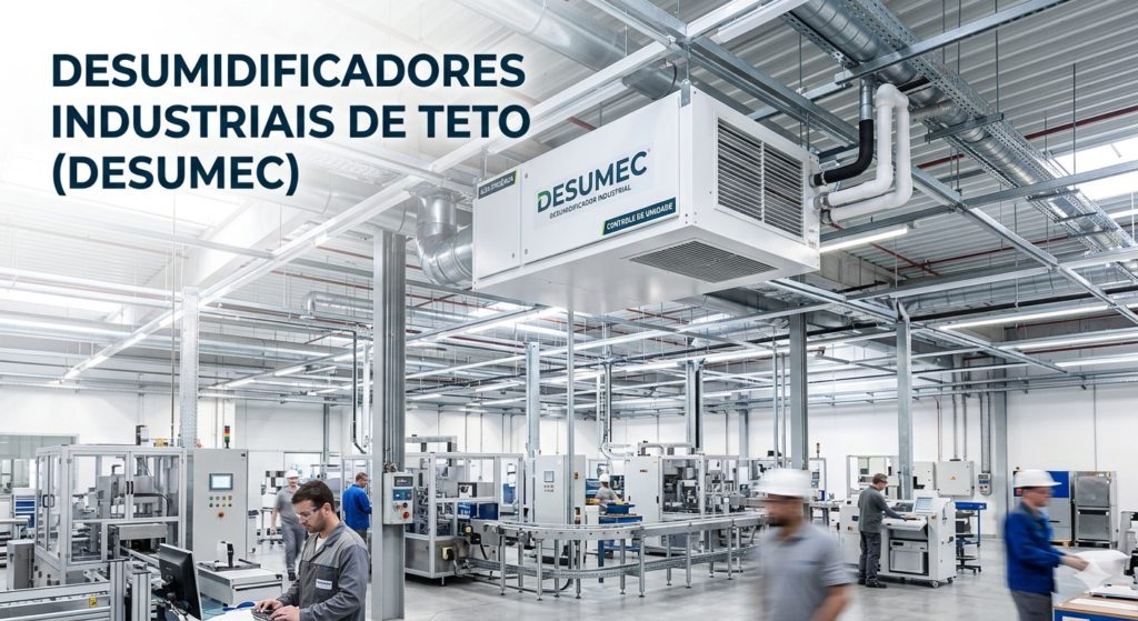 Desumidificador industrial de teto: preços, tamanhos, modelos e valores