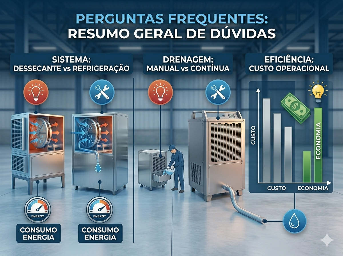 Desumidificador industrial alta capacidade