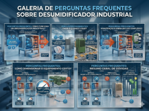 Perguntas Frequentes sobre Desumidificador Industrial
