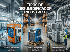 Tipos de desumidificador industrial