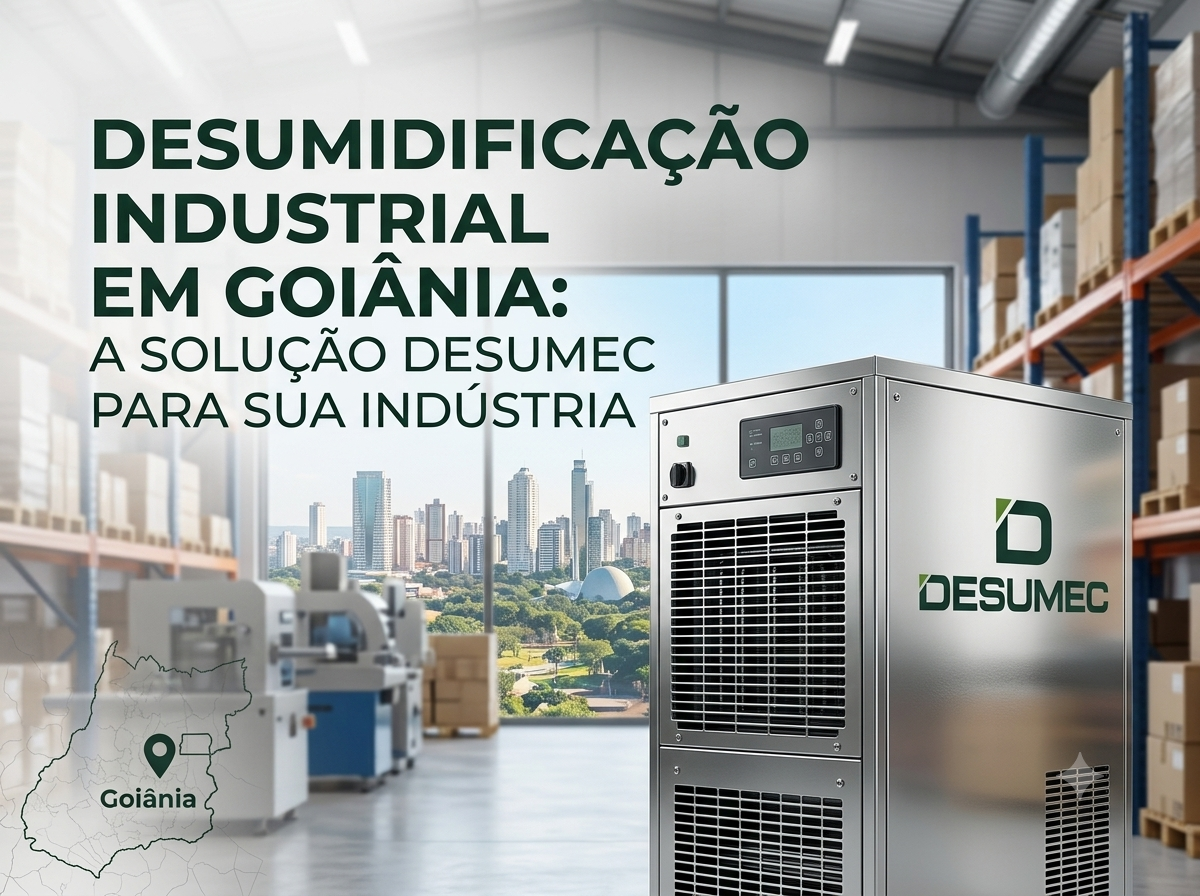 Desumidificador Industrial em Goiânia