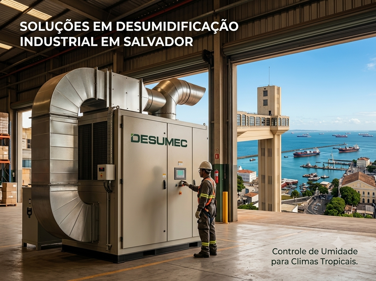 Desumidificador Industrial em Salvador