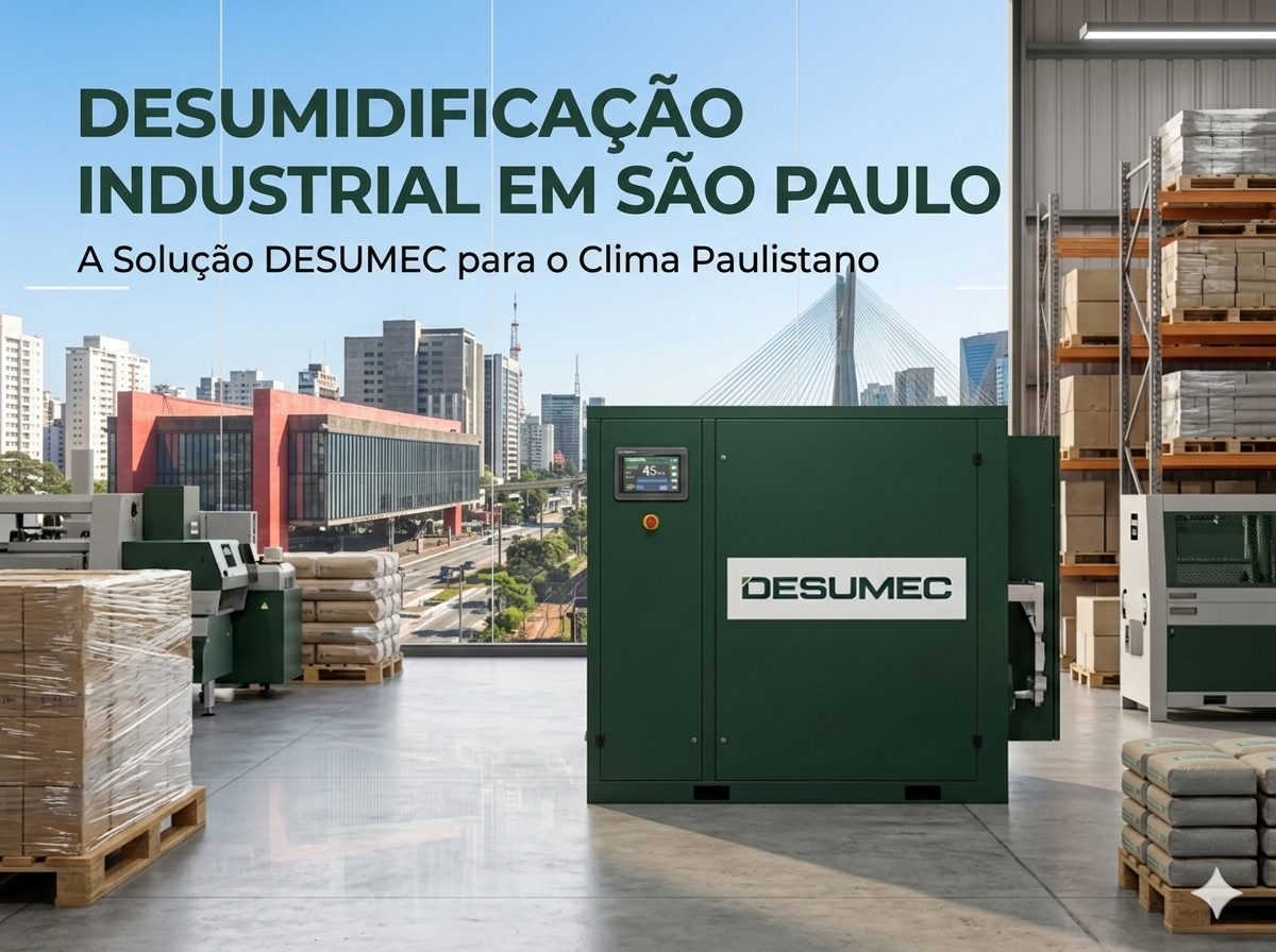 Desumidificador Industrial em São Paulo