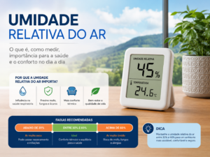 Umidade relativa do ar