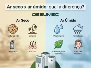 Ar seco x ar úmido qual a diferença