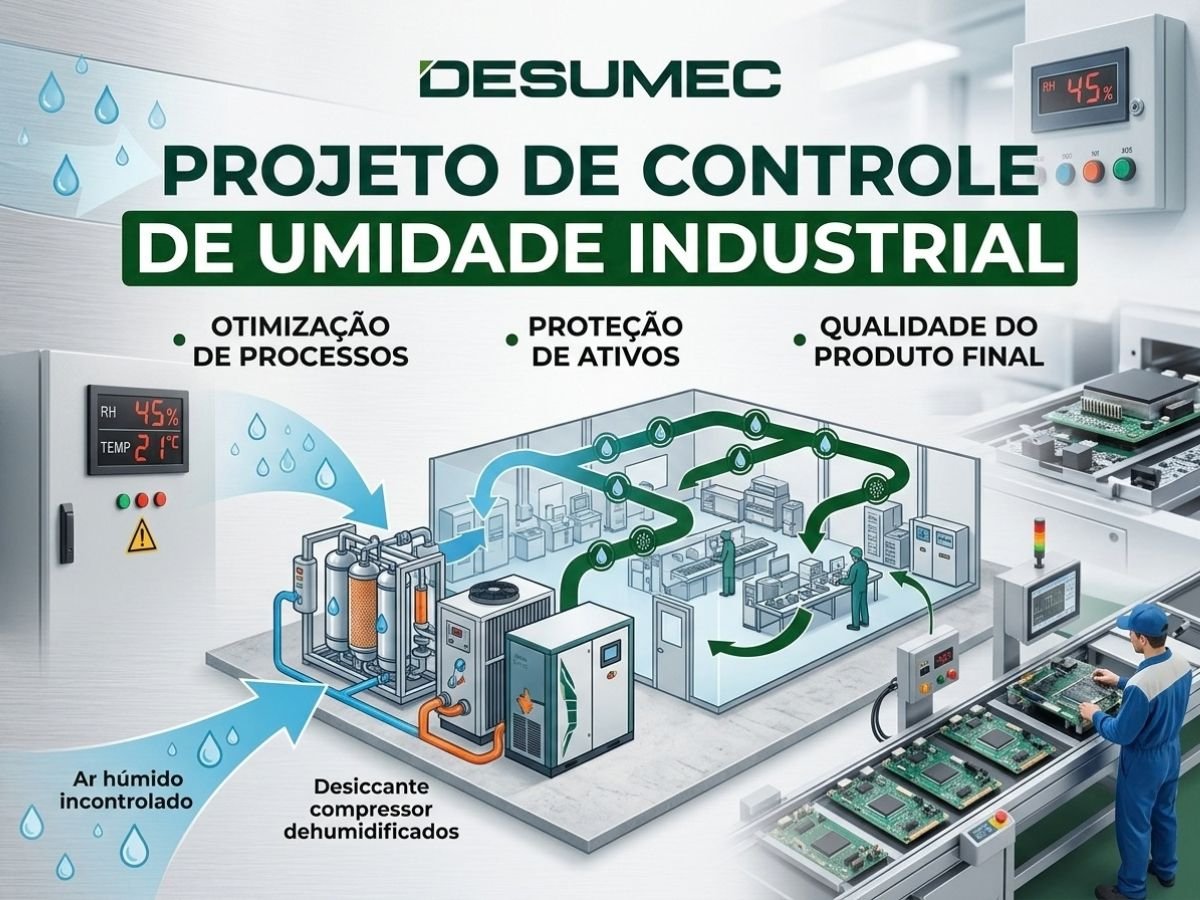 Projeto de Controle de Umidade Industrial