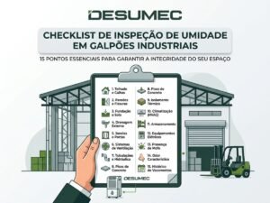 Checklist de Umidade Industrial 15 Pontos de Inspeção