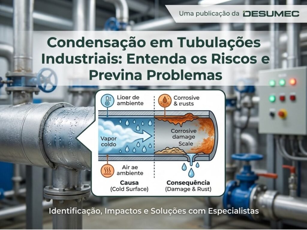 Condensação em Tubulações Industriais