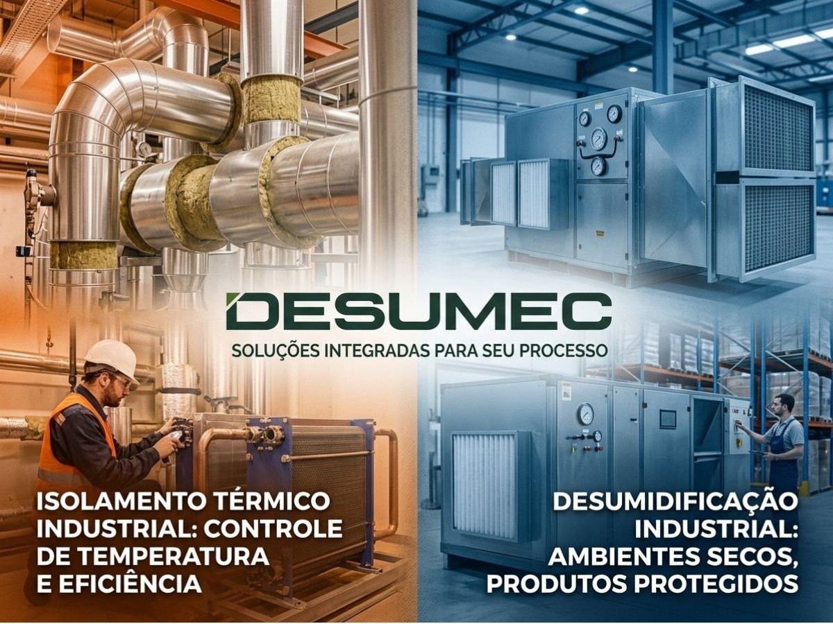 Isolamento Térmico ou Desumidificação Industrial